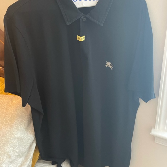 Burberry Black Polo XXL - Picture 1 of 8